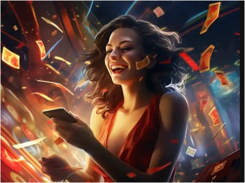 Scatter Link platform interface showing casino and slots lobby on mobile