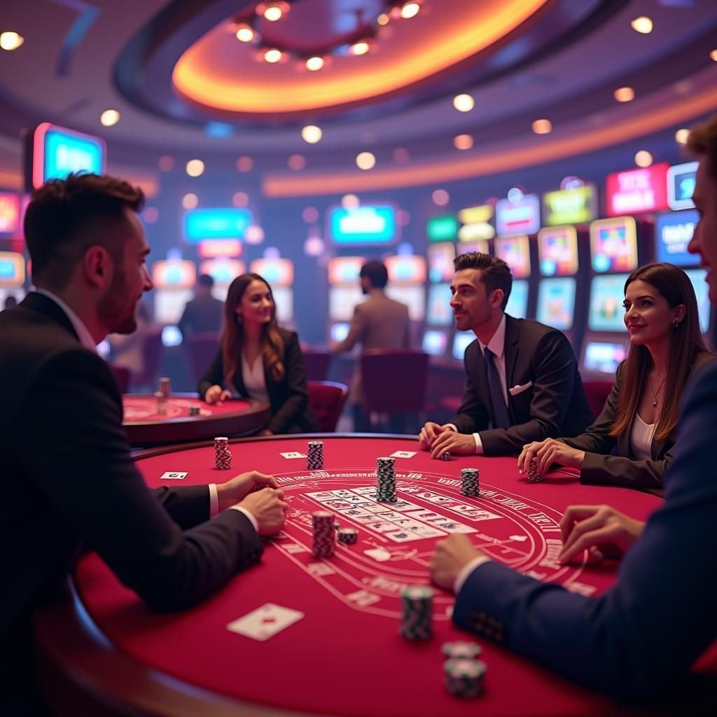 Live dealer baccarat table streaming on Scatter Link for Filipino players